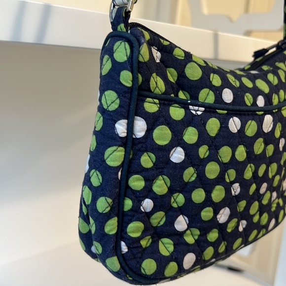 Vera Bradley Lucky You Polka Dot Little Cross Body Bag w/ Adjustable Strap - Picture 4 of 10